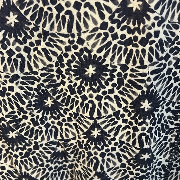 T by Talbots Women’s (S) Blue White French Terry Stretch cotton Shift Dress - Picture 7 of 9